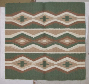 Almohadillas de sillín occidentales de lana de Terranova elegantes Manta perfecta para montar a caballo - Product Image 1