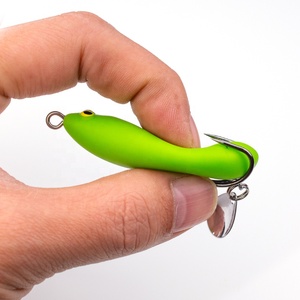 Artificiale Sughero Morbido Esche Esche Da Pesca Esche in gomma Rana Esche artificiali di Alta Ganci Topwater Ray Rana Esche Da Pesca - Product Image 2