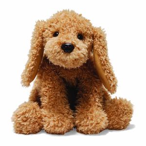 fluffy dog toy