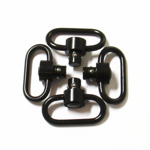 Botón de liberación rápida, QD <span class=keywords><strong>Sling</strong></span> giratorio, anillo de montaje de alcance, funciona con la mayoría de las armas con un soporte giratorio de honda - Product Image 1