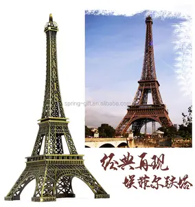 상점 장식 투어 프랑스 금속 에펠 탑 홈 Decore 공예 유럽 기념품 선물 쌍 에펠 모델