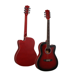 Guitarra Acústica <span class=keywords><strong>de</strong></span> Buen Sonido y Precio Económico con Diseño Cutaway para Principiantes - Product Image 5