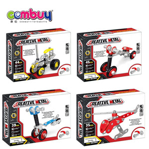 <strong>Alloy</strong> Assembly Car Toys Building <strong>Blocks</strong> 3D Metal <strong>Puzzle</strong> - Product Image 2