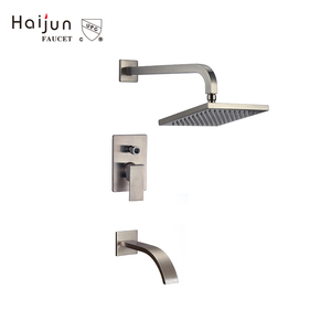Chất Lượng Cao Cấp Brass Lượng Mưa Phòng Tắm Vòi Hoa Sen Set Mixer Tap Tắm Vòi Hoa Sen Hệ Thống Thiết Lập - Product Image 3