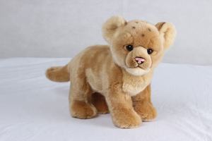 Douceur Confort Peluche Simulation <span class=keywords><strong>Lion</strong></span> d'Afrique Animal Sauvage Lionne Bébé Jouets - Product Image 3