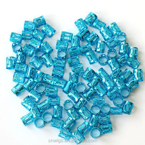 XUCHANG HARMONY 2000 Bleu Dreadlock Cheveux Perles Tresses Accessoires Crochet Extensions De Cheveux Outil - Product Image 1