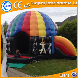 0.55mm PVC Material y Tipo <span class=keywords><strong>Castillo</strong></span> inflable barato disco cúpula, disco <span class=keywords><strong>de</strong></span> la cúpula inflable gorila - Product Image 5