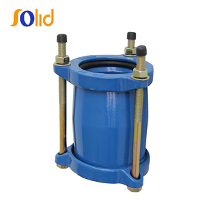 Joint <span class=keywords><strong>Gibault</strong></span> en fonte ductile ISO2531 EN545 pour tuyaux en PVC et en acier - Product Image 2