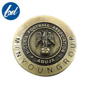 고품질의 동전 설정 아연 합금 판 가방 더 녹 금속 배지