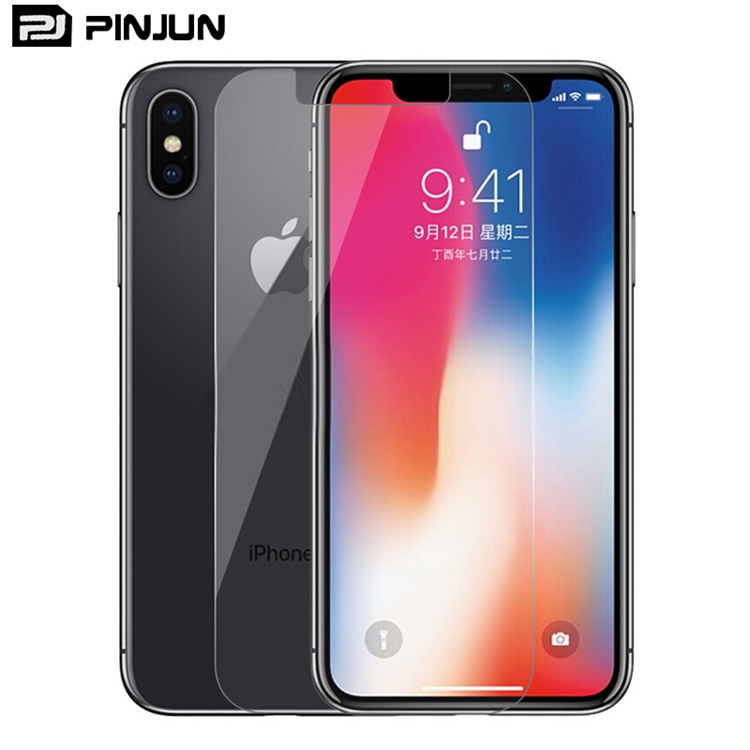 9H премиум-класса с защитой от отпечатков пальцев закаленное стекло для экрана с защитой от взрывов стеклянная китайская для iphone x 11 12 13 pro max Защитная пленка для экрана