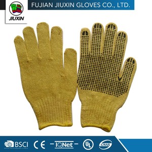 High quality keep safe working pros cotton knitted gloves - Product Image 1