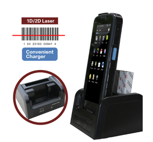 Industrial Android 2d escáner de código de barras <span class=keywords><strong>pda</strong></span> con <span class=keywords><strong>wifi</strong></span>, 3g, <span class=keywords><strong>bluetooth</strong></span>, cámara - Product Image 1
