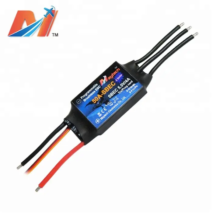 Maytech 50A ESC RC for jet engine model airplane RC Plane aeromodelling