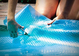 Couverture de piscine solaire, bulle solaire bleue, 400 500 600 micro - Product Image 3