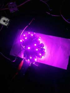 Modules LED 50 pcs/<span class=keywords><strong>Lot</strong></span> LED DC12V 9mm Module Pixel Couleur Unique IP65 Point Lumineux Étanche pour Publicité - Product Image 2