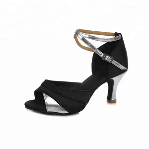 Chaussures de danse latine <span class=keywords><strong>Tango</strong></span> Salsa Ballroom pour femmes et filles, revendeur - Product Image 1