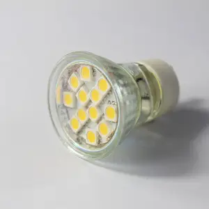 Glass Body SMD2835 LED Lamps Safety GU10 Base 3W GU11 Spotlight Bulb