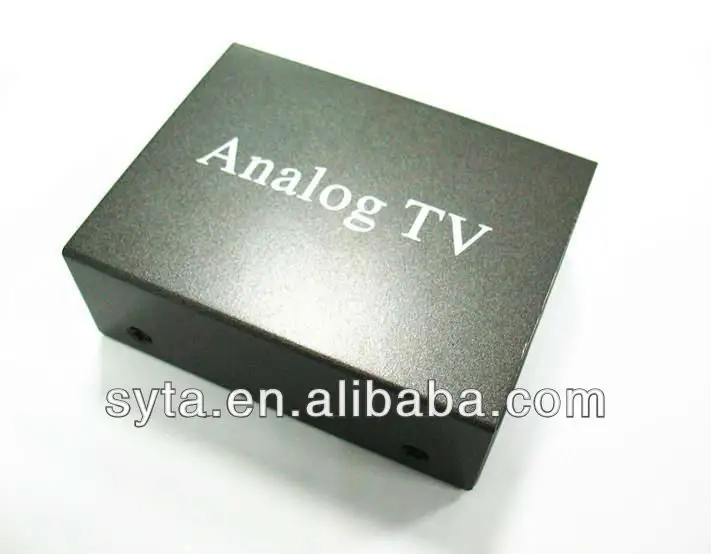 Analong Tv Box/S1016 Sluit Uw Draagbare Dvd Of Monitor En Horloge Analoge Tv Tuners Voor Auto