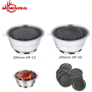 <span class=keywords><strong>Prix</strong></span> abordable, <span class=keywords><strong>table</strong></span> de <span class=keywords><strong>barbecue</strong></span> coréenne, plan de travail, sans fumée, en fer et acier inoxydable, équipement de restauration durable, commande de sécurité de la flamme - Product Image 6