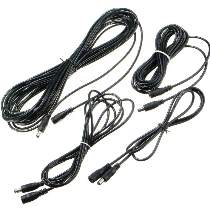 1/2/5/10M Power Supply Extension dc Cable für CCTV Security Camera 5.5x2.5mm
