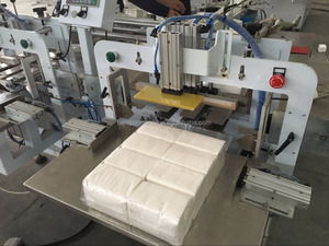 Volledige Automatische Tissues Productielijn Doos Verpakkingsmachine