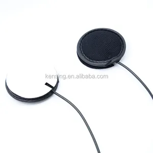 Auriculares con cable para casco de motocicleta, intercomunicador de 3,5mm