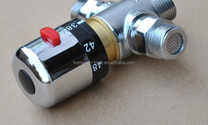 Hot&amp; Cold Brass Digital Thermostatic Mixing Valve for Solar <strong>Shower</strong> <strong>System</strong> - Product Image 6
