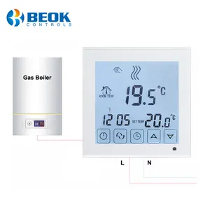 Beok BOT-323 Digital Room Thermostat for Gas Boiler Heating Smart Programmable Boiler Thermoregulator