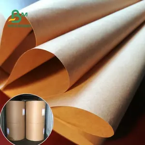 40 GSM to 80GSM Food Grade Brown Kraft Paper For Making McDonald's Lunch Box