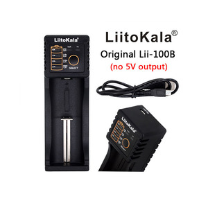<span class=keywords><strong>LiitoKala</strong></span> Lii-100B 18650/26650/16340/RCR123/14500 LiFePO4 1,2 V Ni-MH/Ni-Cd Smart-Kunststoff-Ladegerät - Product Image 2