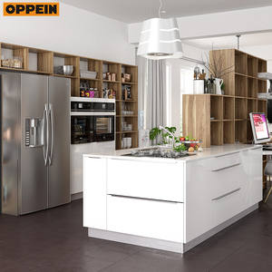 OPPEIN precio indio E1 estándar estilo americano muebles de cocina - Product Image 2