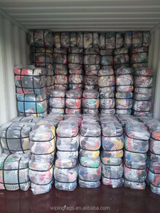 بيع مباشر من المصنع، نفايات أقمشة قطنية، خرق تنظيف صناعية، خرق مسح للاستخدام البحري في بالات - Product Image 6