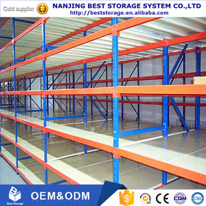 Système d'étagères à longue portée industrielles bon marché, 5 niveaux, étagères à longue portée de service moyen, <span class=keywords><strong>rack</strong></span> d'étagères, usine de Nanjing, certificat CE et ISO9001 - Product Image 3
