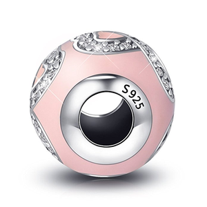 Nuovo arrivo bracciale personalizzato OEM/ODM bead 925 argento Sterling bead Infinity Charms - Product Image 2