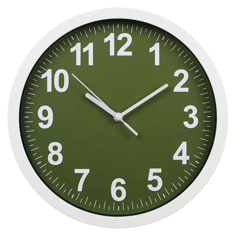 Stock LotにSale Good Quality Plastic Frame Kitchen Clocks Quartz Types Wall Clocks