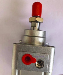 Cylindre pneumatique à air comprimé de type piston à double action, norme <span class=keywords><strong>DNC</strong></span> SE ISO 6431/ISO15552, alésage 100 mm carré, pour porte - Product Image 2