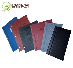 Chất Lượng Cao Pu Da Tùy Chỉnh Nhà Hàng <span class=keywords><strong>Menu</strong></span> Cuốn Sách - Product Image 3