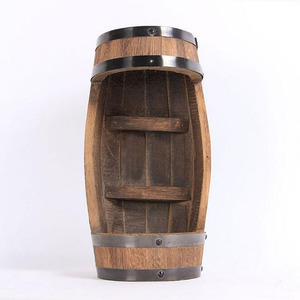 Seau élégant de baril de vin en bois de Paulownia de Logo personnalisé haut de gamme pour la décoration de <span class=keywords><strong>bière</strong></span> ou de vin - Product Image 3