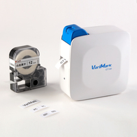 Mini imprimante d'étiquettes à transfert thermique sans fil avec ruban vinyle