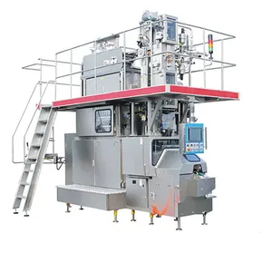 100ml - 330ml JB-7500 Aseptic Brick Carton Aseptic Filling Machine Processing Production Line