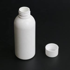 定制批发圆形白色迷你塑料瓶，100毫升30毫升瓶 - Product Image 4