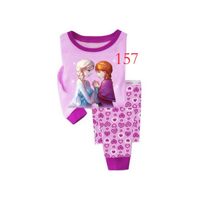 Conjunto de <span class=keywords><strong>Pijamas</strong></span> para Niños, <span class=keywords><strong>Pijamas</strong></span> de Algodón de Manga Larga, Ropa de Dormir para Niños, 2 Piezas, Transpirable - Product Image 1