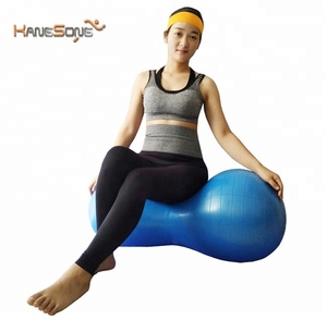 Logo personnalisé Anti burst Écologique PVC haute qualité lumière poids yoga stabilité exercice boule d'arachide - Product Image 1