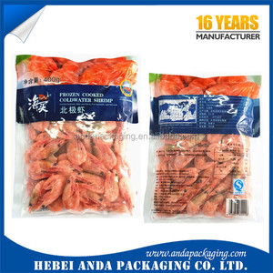 Richiudibile congelati <span class=keywords><strong>gamberetti</strong></span> sacchetto di imballaggio di stampa/imballaggio per alimenti in plastica per congelati <span class=keywords><strong>gamberetti</strong></span> - Product Image 4