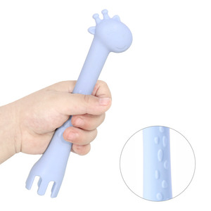Vente flash : <span class=keywords><strong>cuillère</strong></span> en <span class=keywords><strong>silicone</strong></span> pour bébé, 100 % sûre et non toxique, pour l'apprentissage - Product Image 5