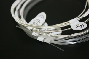 Blanc <span class=keywords><strong>Nylon</strong></span> cordes <span class=keywords><strong>de</strong></span> <span class=keywords><strong>guitare</strong></span> classique tension normale - Product Image 3