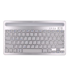 Bluetooth inalámbrico tipo y archivo estado de los productos ultra-Delgado teclado de aluminio de Bluetooth para el iPad - Product Image 4