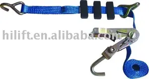 Polyester Sling And Ratchet Lashing Wheel Tie Down Ratchet Strap