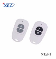 Télécommande à un bouton 315mhz 433mhz pour ouvre-porte de garage YET176
