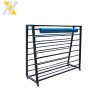 Porte-tapis blanc Double face personnalisable, pour nappe coulissante, support pour tapis, 45 pièces